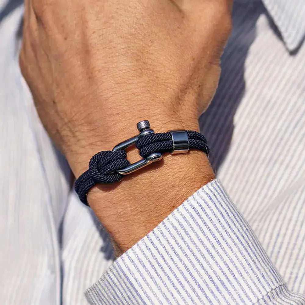 Bracelet Homme Bleu | Qualité Premium | Navy | Montessero