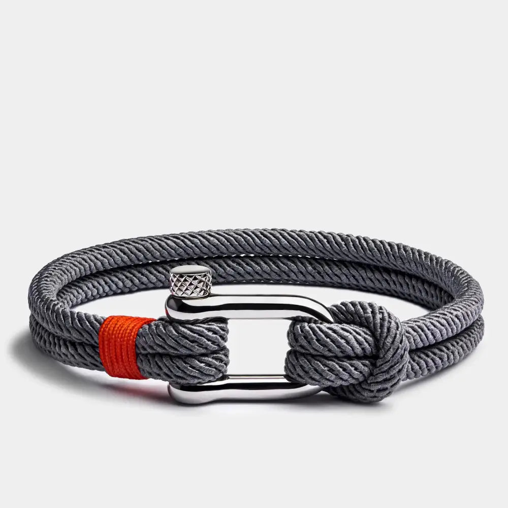 Bracelet Homme Tendance | Qualité Premium | Bracelet gris Montessero